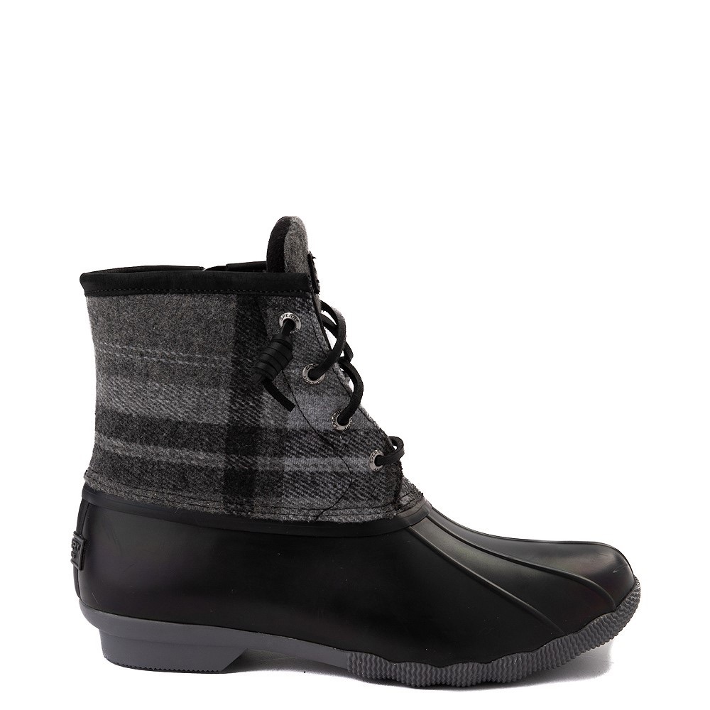 Sperry Top Sider Saltwater Plaid Wool Boot - Picture 3 of 7